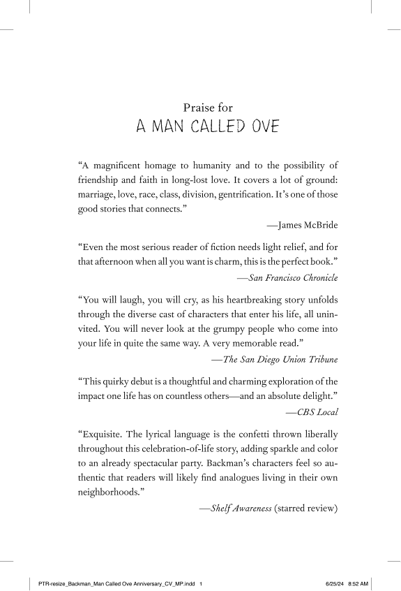 Cover of A Man Called Ove